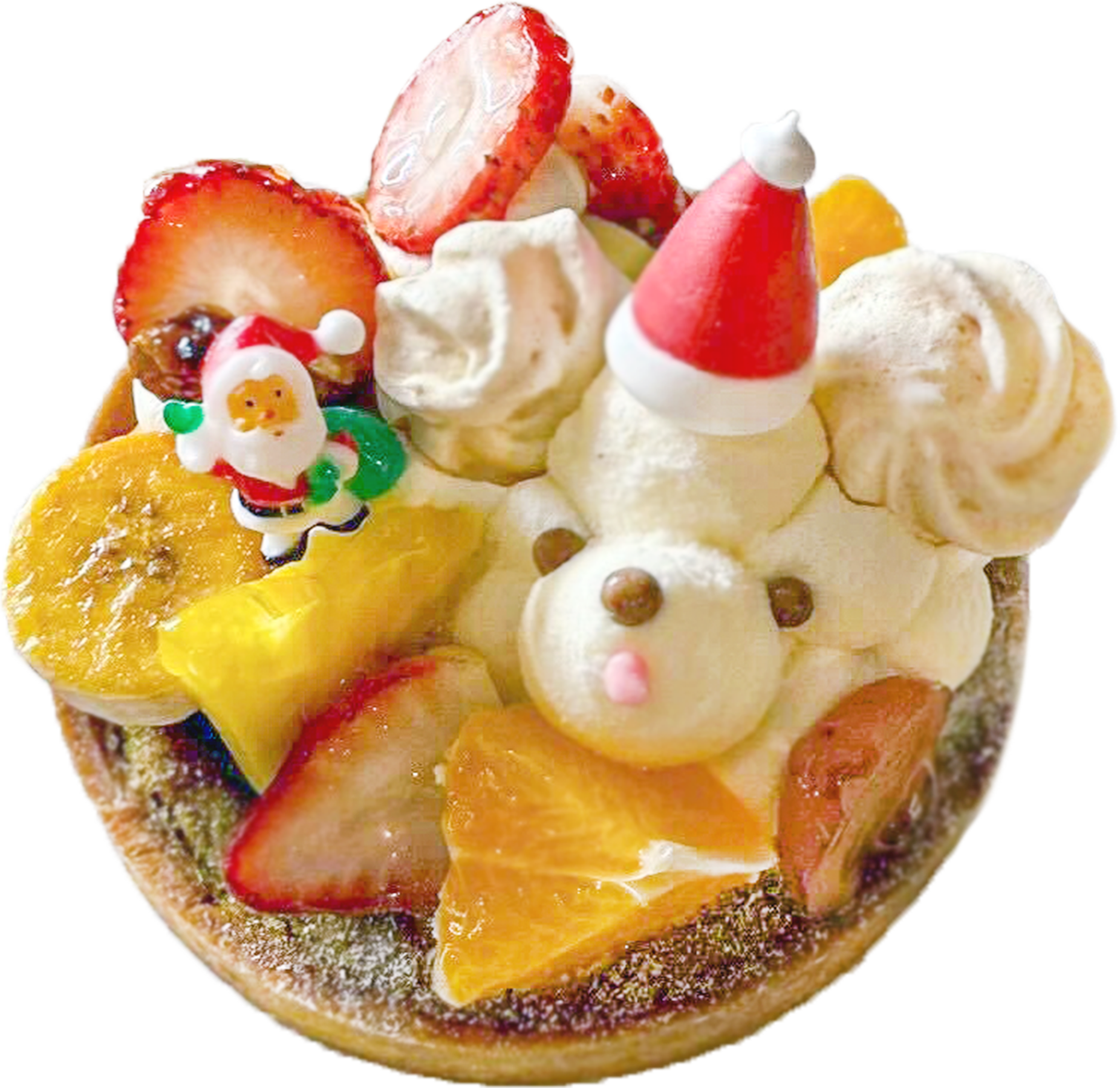 クリスマスフルーツタルト